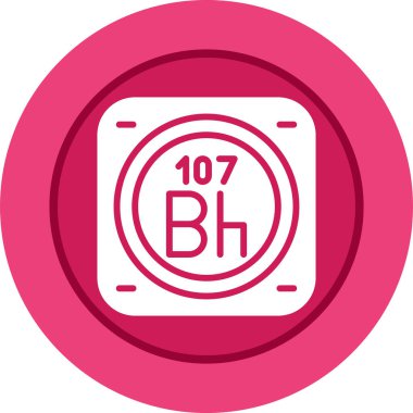 Kimyasal metal işareti ağ basit illüstrasyon