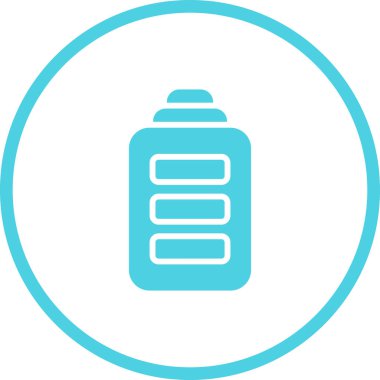 Pil. Web simgesi basit illüstrasyon