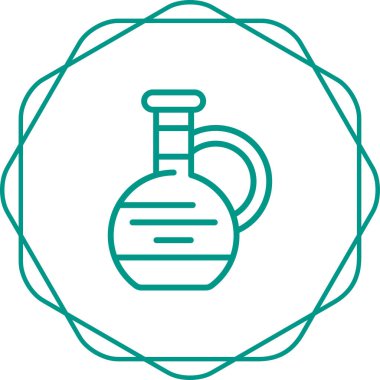 Laboratuvar simgesinin vektör illüstrasyonu