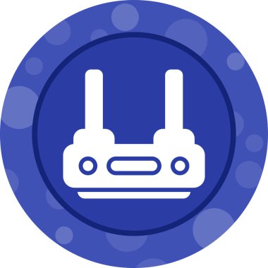 router simgesi web basit illüstrasyon