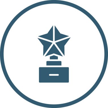 Kupa ikonu. vektör illüstrasyonu