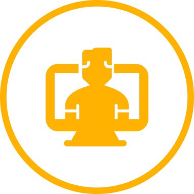  Bilgisayar web simge vektör çizim