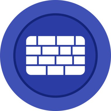 Kart. Web simgesi basit illüstrasyon