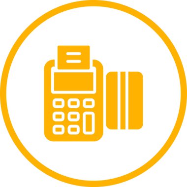 Hesap makinesi. Web simgesi basit illüstrasyon