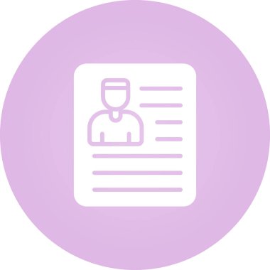 Kartvizit. Basit illüstrasyon