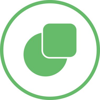 Modern bir simgenin vektör illüstrasyonu.