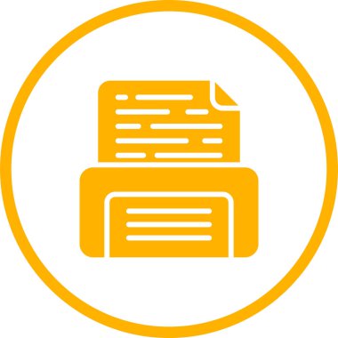 belge simgesi vektör illüstrasyonu