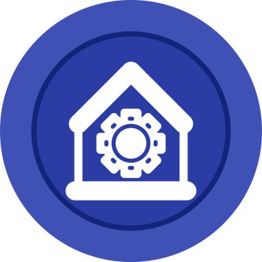 Modern simgenin vektör illüstrasyonu