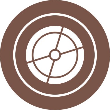 Bir hedefin vektör illüstrasyonu