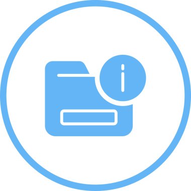 Dosya. Web simgesi basit illüstrasyon