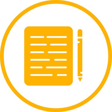 Belge Düzenle Web simgesi vektör illüstrasyonuName