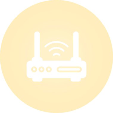 router simgesi web basit illüstrasyon