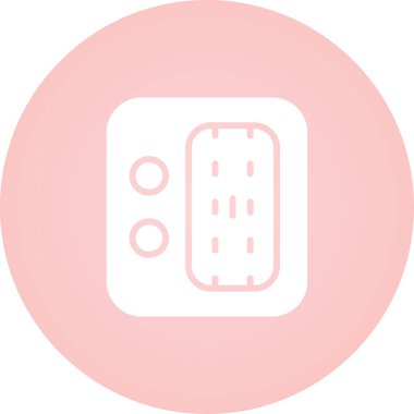 Modern b 'nin vektör illüstrasyonu eksik simgesi