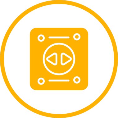 soket ağ simgesi vektör illüstrasyonu