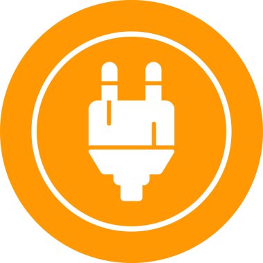 Dolgu simgesinin vektör illüstrasyonu