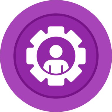 Dişliler. Web simgesi basit tasarım