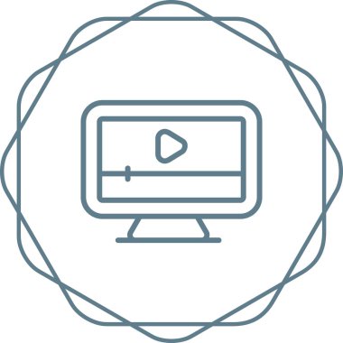  Bilgisayar web simge vektör çizim