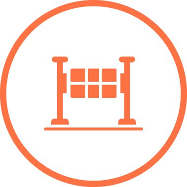 Modern eğitim ikonunun vektör illüstrasyonu