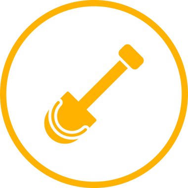 Çekiç. Web simgesi basit illüstrasyon