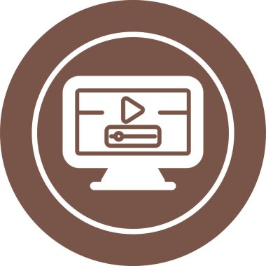  Bilgisayar web simge vektör çizim