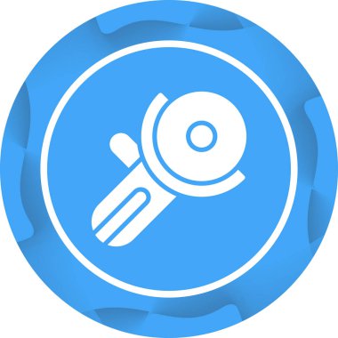 Öğütücü Web simgesi vektör illüstrasyonu