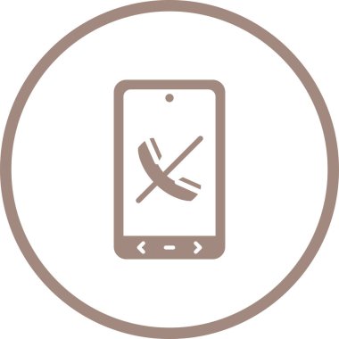 Vektör Mobil simge illüstrasyonu