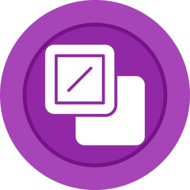 tablet. Web simgesi basit illüstrasyon