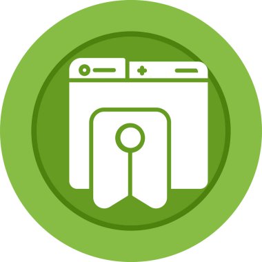 Çamaşır. Web simgesi basit tasarım