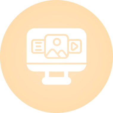 seo modern simgesinin vektör illüstrasyonu