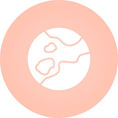 Modern b 'nin vektör illüstrasyonunda yiyecek ikonu yok