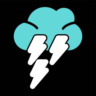 Hava vektör simgeleri. yağmur işareti.