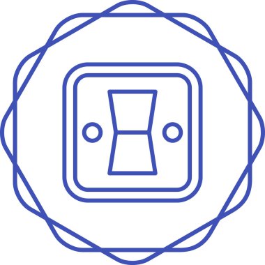 Bir b eksikliği simgesinin vektör çizimi