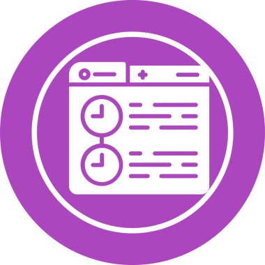 seo modern simgesinin vektör illüstrasyonu