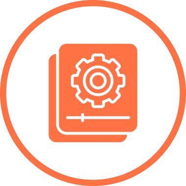 Kitap. Web simgesi basit illüstrasyon