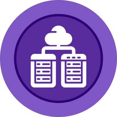 Bulut hesaplama. Web simgesi