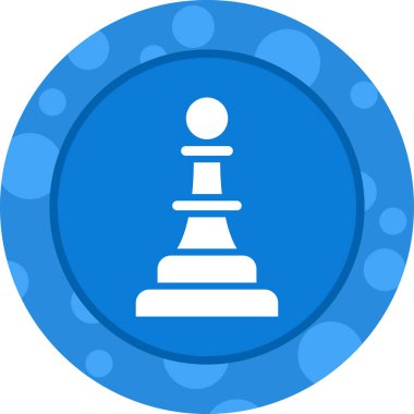 Oyun. Web simgesi basit illüstrasyon