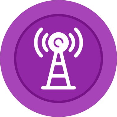 anten simgesi vektör illüstrasyonu