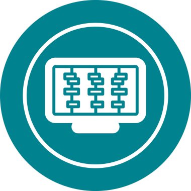 veritabanı simgesi çizimi