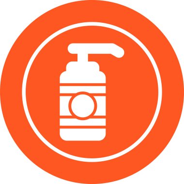 sabun. Web simgesi basit illüstrasyon