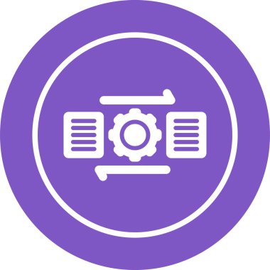 seo modern simgesinin vektör illüstrasyonu