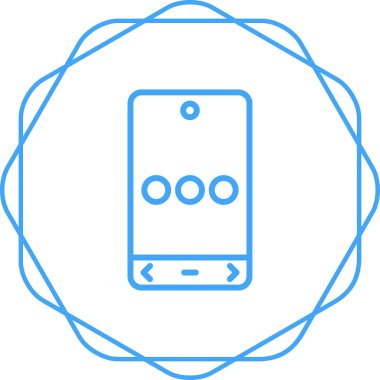 Akıllı telefon vektör çizim