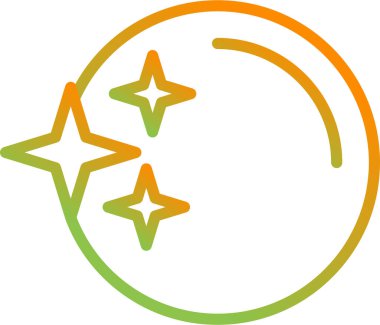 Yıldız. Web simgesi basit illüstrasyon