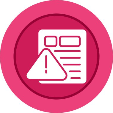 Vektör belgesi Simge illüstrasyonu