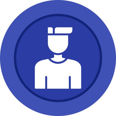 Modern simgenin vektör illüstrasyonu