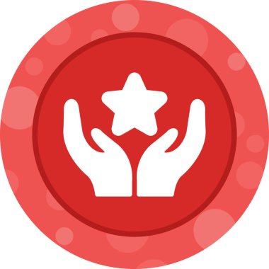 yıldız simgesi vektör illüstrasyonu