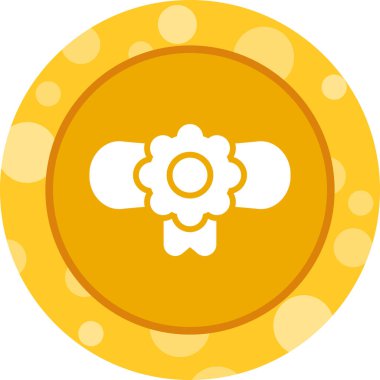 vektör çizim çiçek çelenk