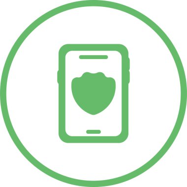 akıllı telefon web simgesi vektör çizimi