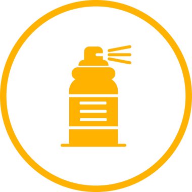 Sprey kutusu. Web simgesi basit tasarım