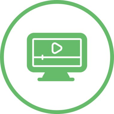  Bilgisayar web simge vektör çizim