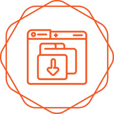 Modern b 'nin vektör illüstrasyonu eksik simgesi